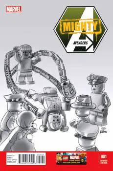Cover of Leonel Castellani Lego Sketch Variant Cover