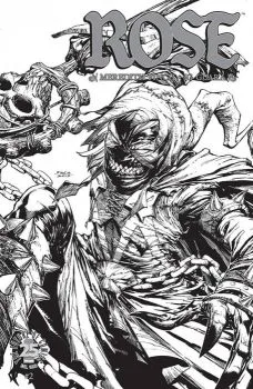 Cover of Variant David Finch Spawn Month Black & White Cover