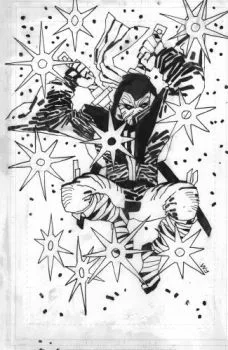 Cover of Incentive Frank Miller Black & White Cover