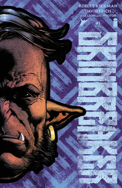 Cover of David Finch Mask Die-Cut Foil Variant
