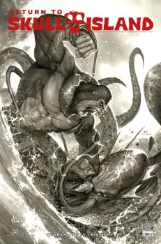 Cover of InHyuk Lee SDCC Exclusive B&W Variant (Ltd. 500)