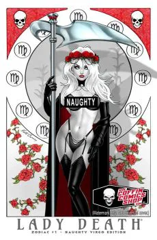 Cover of Cover AB Keith Garvey Virgo Naughty Variant (Ltd. 250)