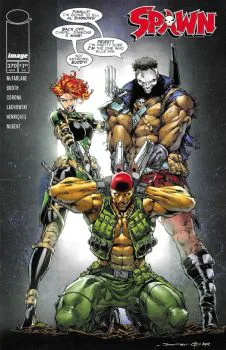 Cover of Brett Booth Youngblood Team-Up Variant