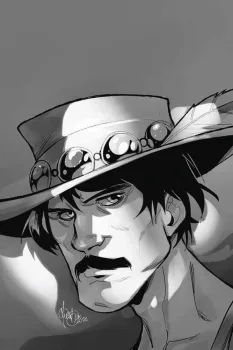 Cover of Cover J Mirka Andolfo Incentive B&W Variant (1:50)