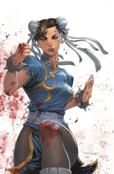 Cover of Cover L Tyler Kirkham Exclusive Chun-Li Virgin Variant (Ltd. 500)
