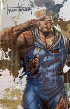 Cover of Cover P Tyler Kirkham Exclusive Guile Virgin Variant (Ltd. 500)