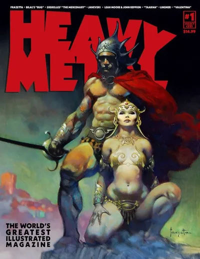 Cover of Cover B Frank Frazetta