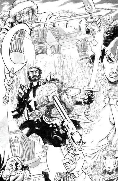 Cover of Brian Hurtt B&w Incentive Variant (1:50)