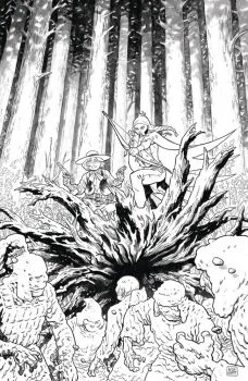 Cover of Brian Hurtt B&w Incentive Variant (1:20)
