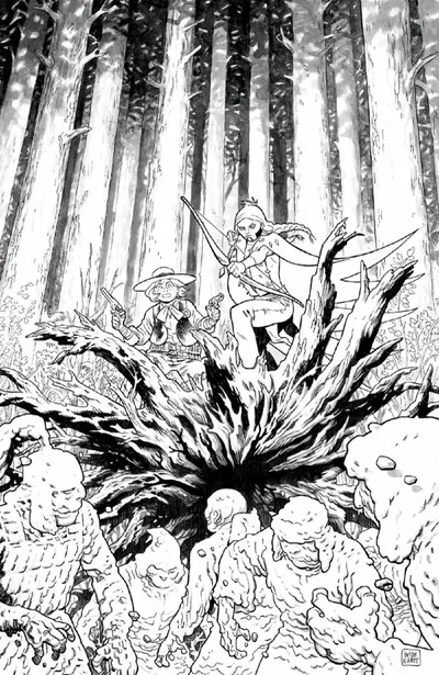 Cover of Brian Hurtt B&w Incentive Variant (1:20)