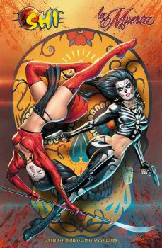 Cover of Billy Tucci La Muerta Vs. Shi Variant