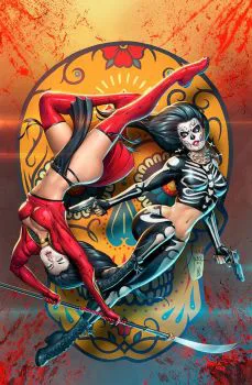 Cover of Billy Tucci La Muerta Vs. Shi Virgin Variant (Ltd. 50)