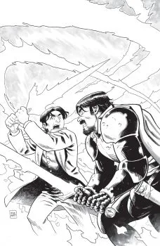 Cover of Brian Hurtt Incentive B&W Variant (1:20)