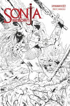 Cover of Greg Land B&W Variant