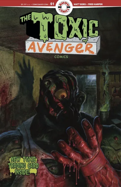 Cover of Cover D Fred Harper Exclusive Trading Card By Mayday Trippe Variant