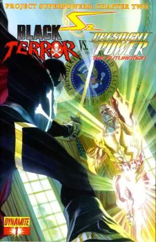 Cover of Cover B Alex Ross Regular Black Terror Vs President Power Cover