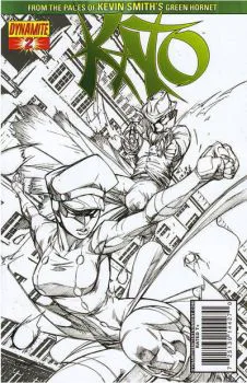 Cover of Cover D Alé Garza Black, White, & Green Variant Cover
