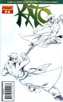 Cover of Cover E Joe Benitez Black, White, & Green Variant Cover