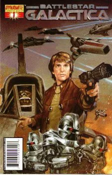 Cover of Cover C Cylon Silver Foil Edition
