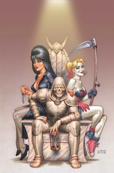 Cover of Joseph Michael Linsner Incentive Virgin Variant (1:15)