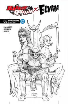 Cover of Joseph Michael Linsner Incentive B&W Variant (1:7)