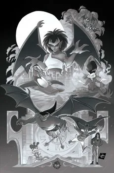 Cover of Ciro Cangialosi Incentive B&W Virgin Variant (1:25)