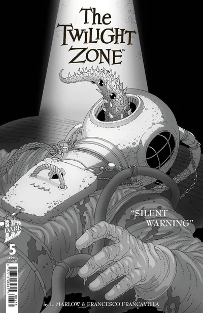 Cover of 1:15 Martín Morazzo Black & White Variant