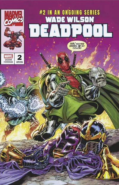 Cover of Ian Churchill Doom Homage Variant