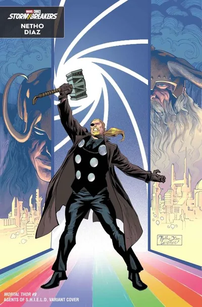 Cover of NETHO DIAZ AGENTS OF S.H.I.E.L.D. VARIANT