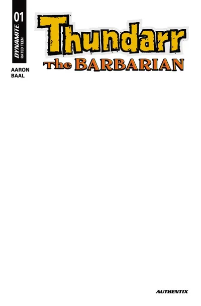 Cover of Cover G Blank Authentix Variant