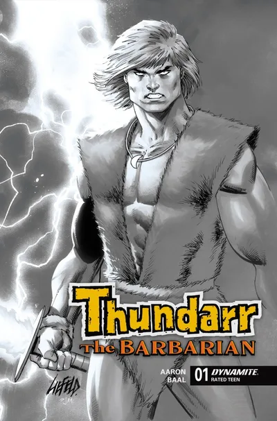 Cover of Cover M 1:15 Rob Liefeld Black & White Variant