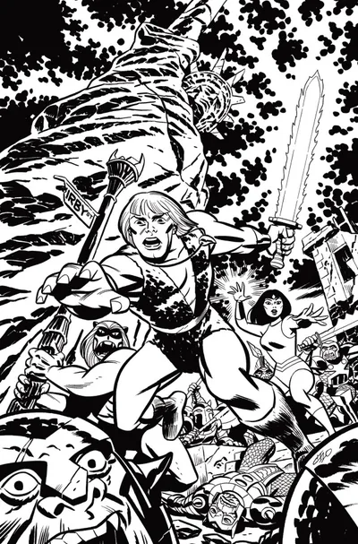 Cover of Cover P 1:30 Michael Cho Black & White Virgin Variant