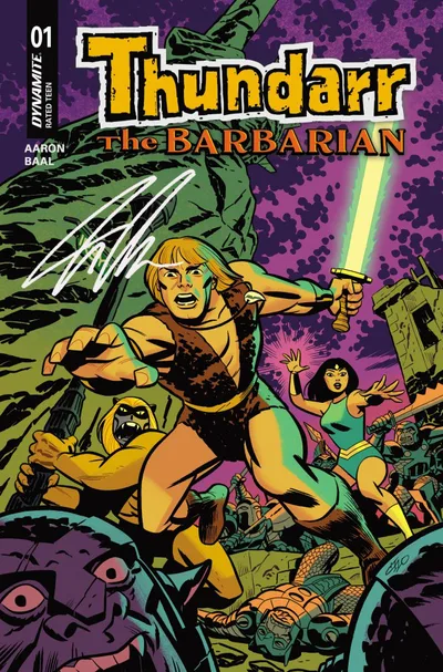 Cover of Cover S 1:100 Michael Cho Signed By Jason Aaron Variant