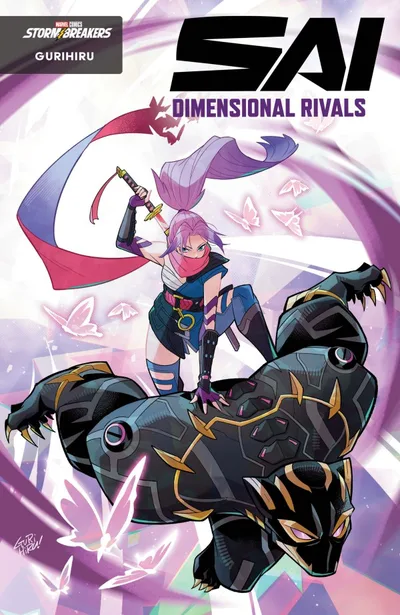 Cover of Gurihiru Black Panther Variant