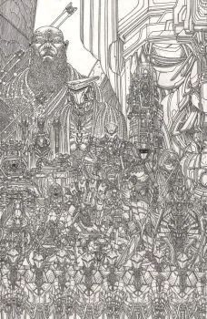 Cover of Ninth Printing Cover B Filya Bratukhin B&W Variant
