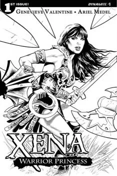 Cover of Cover D Incentive Greg Land Black & White Cover