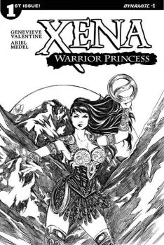 Cover of Cover I Sarah Giardina - Islander Comics - B&W