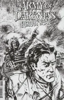 Cover of Gabriel Hardman B&W Variant