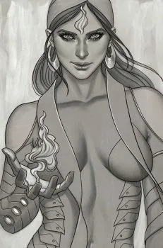 Cover of Cover C Jenny Frison Sketch Variant