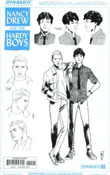 Cover of Cover D Incentive Werther Dell Edera Hardy Boys Design Sketch Variant Cover