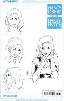 Cover of Cover E Incentive Werther Dell Edera Nancy Drew Design Sketch Variant Cover