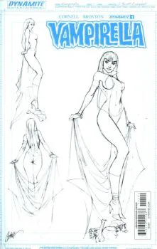 Cover of Cover M J. Scott Campbell Incentive Artboard Sketch Variant