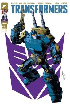 Cover of Second Printing Cover A Jason Howard Decepticon