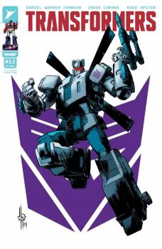 Cover of 2nd Printing Cover A Jason Howard Decepticon