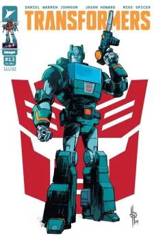 Cover of 2ND Printing Cover B Jason Howard Autobot Variant