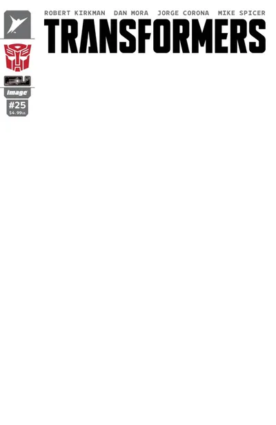 Cover of Autobot Blank Variant