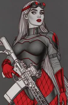 Cover of Cover AZ Jenny Frison Exclusive Color Splash Foil Virgin Variant