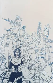 Cover of Cover BO Staff Exclusive Blue Foil Variant