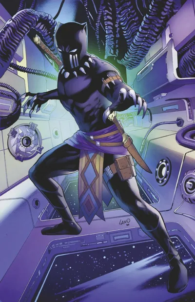 Cover of GREG LAND BLACK PANTHER VIRGIN VARIANT