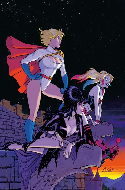 Cover of Amanda Conner Incentive Virgin Variant (1:20)